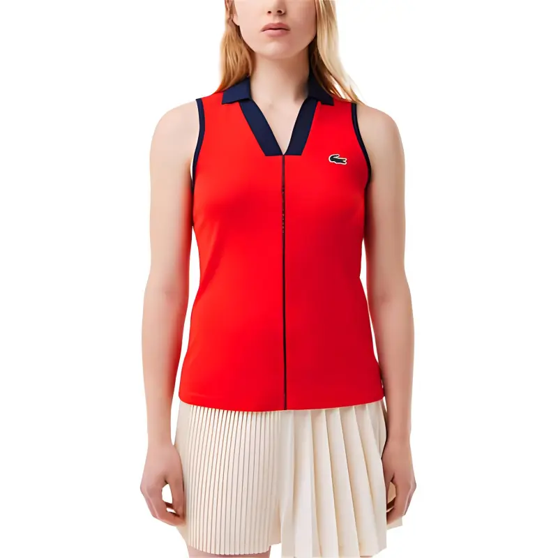 LACOSTE T Shirt Women's SH3/Red-2