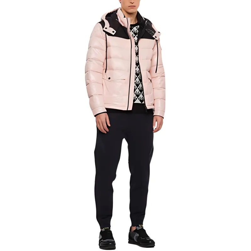 Moncler SS22 Down Jacket Men's Pink-3