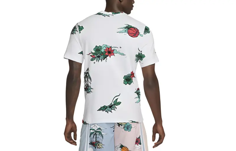 Nike T-Shirts Men White-1