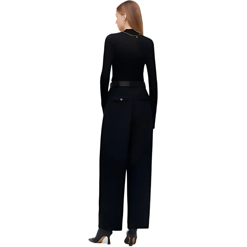GOELIA Casual Pants Women's Black-1