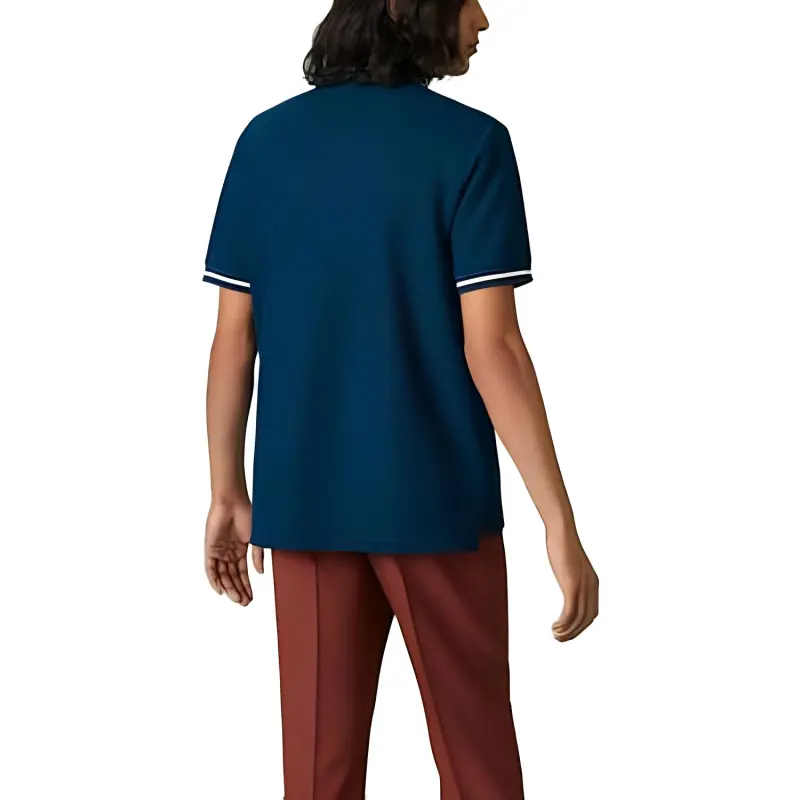 GUCCI FW23 Polo Shirt Men's Lake Blue-2
