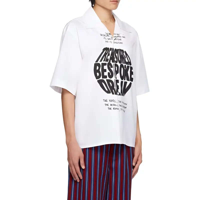 MARNI Bespoke Printed Logo Embroidered Shirt-3