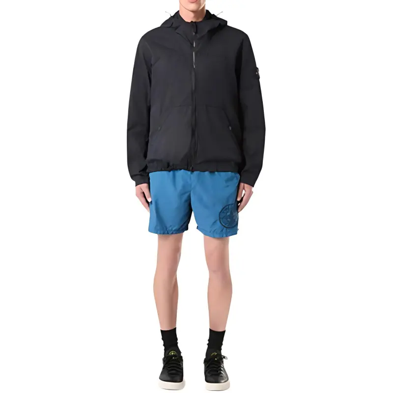 STONE ISLAND Zip Up Hooded Overshirt-2