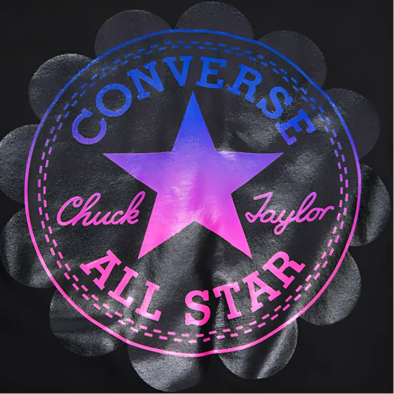 Converse T Shirts Women's Black-2