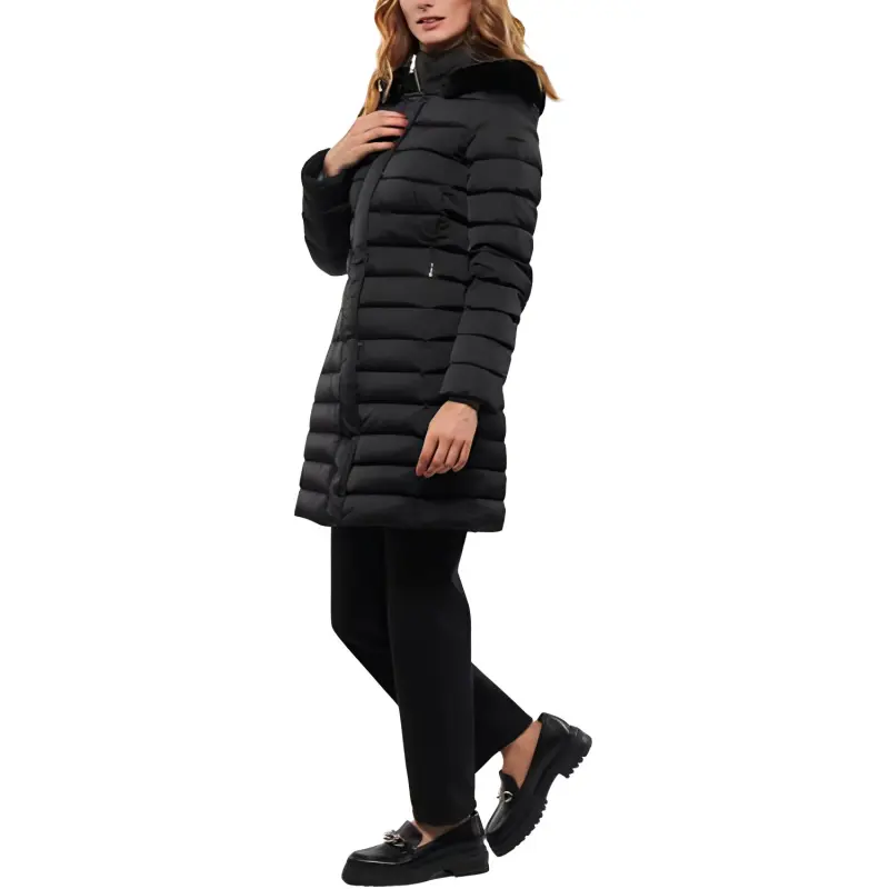 GEOX Jackets Coats Women's Black-3
