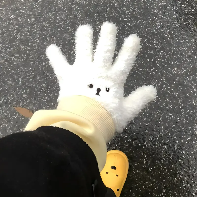 FLIM Polyester Knit Gloves Women's-6