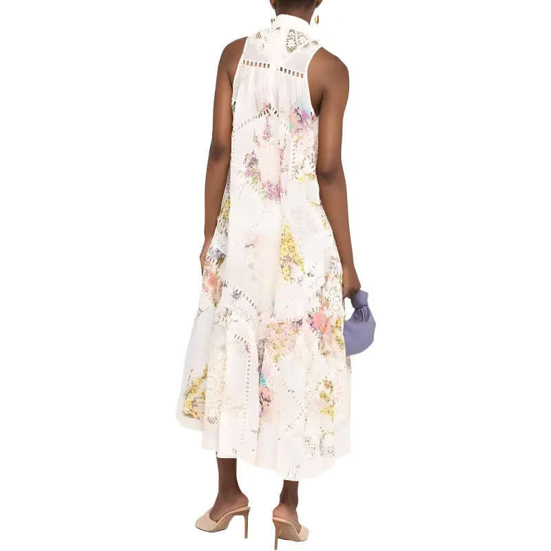 Zimmermann Sleeveless Dresses Women's White-3