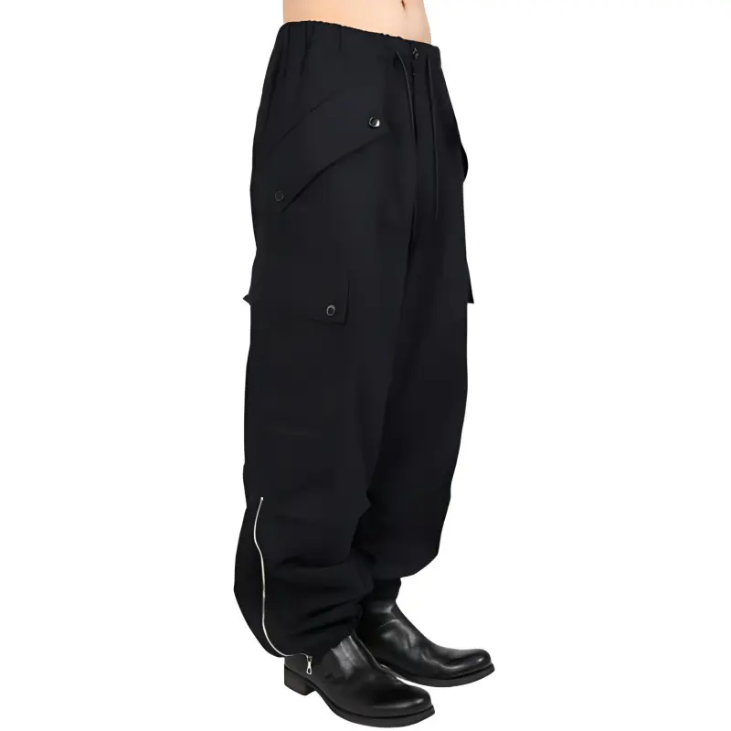 DRIES VAN NOTEN Casual Pants Men's Black-2