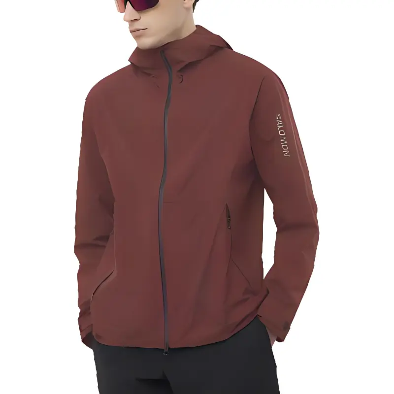 SALOMON OUTERPATH Jackets & Coats Men's Red Brown-2