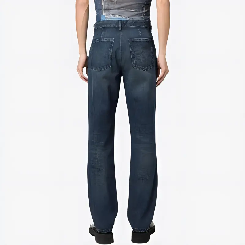 MM6 Maison Margiela Jeans Men Blue-2