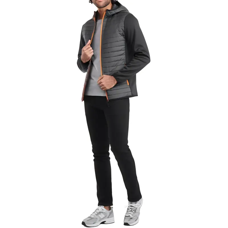 JACK JONES· Jackets Coats Men's Asphalt Black-2