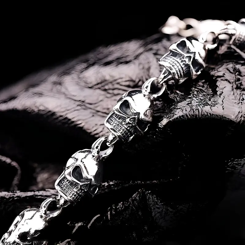 IDEE CREATIVE IDEA FOR YOU 925 Sterling Silver Bracelets Men's-5