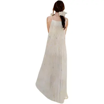 La Chapelle Sleeveless Dress Women's Ecru