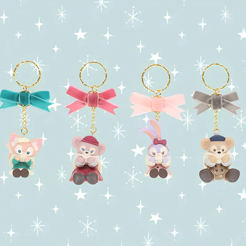 Disney StellaLou Belle Duffy Anniversary Dolls Plush Pendant 10cm Height-3