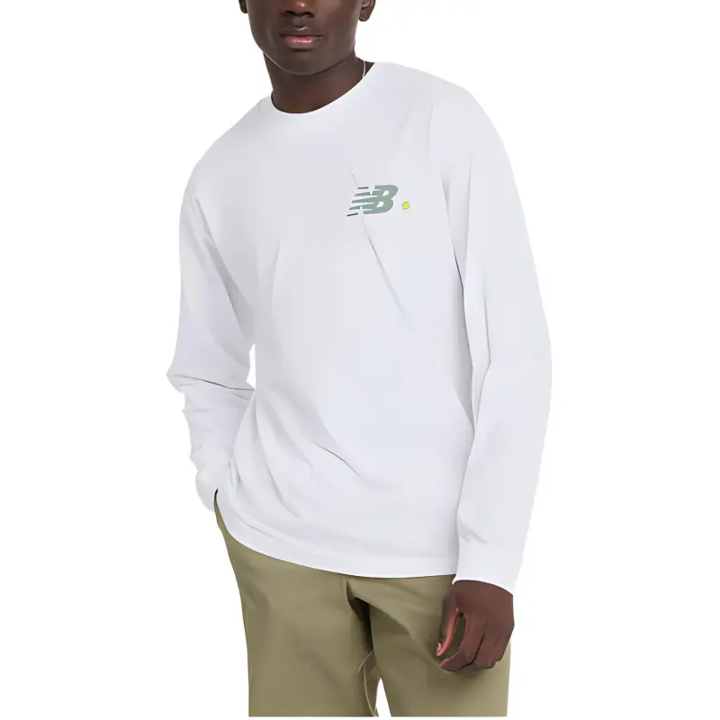 New Balance T Shirt Men's White-2