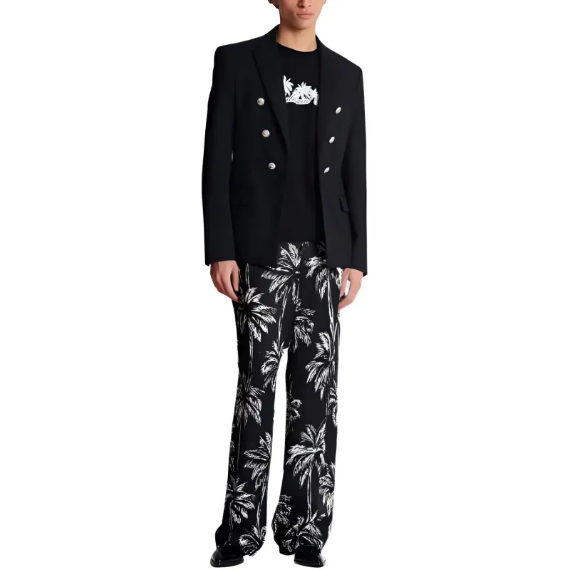 BALMAIN Single Breasted Tailored Blazer-1