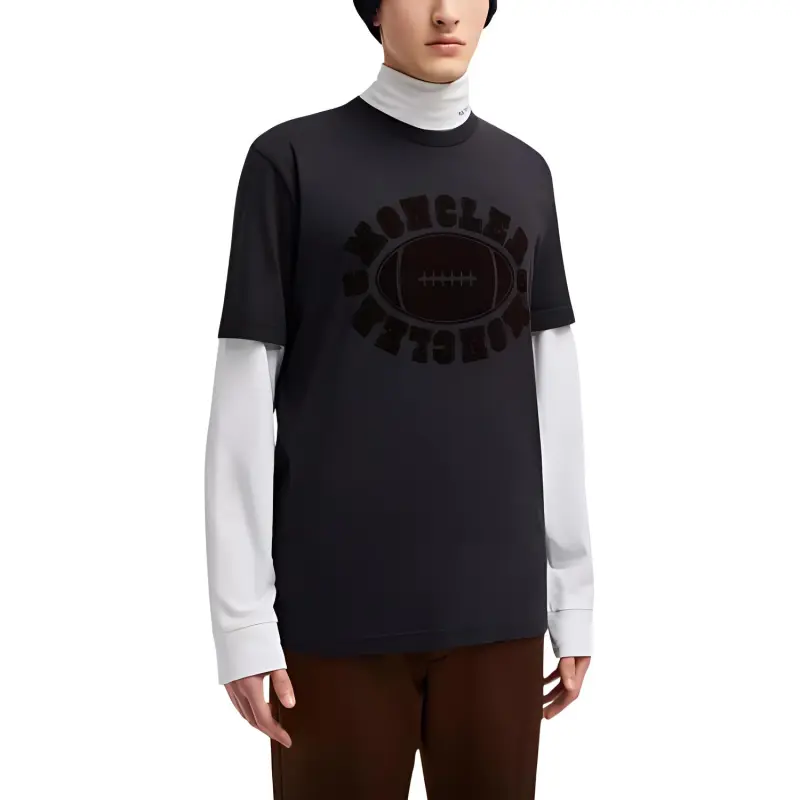 Moncler American Football Motif T shirt-1