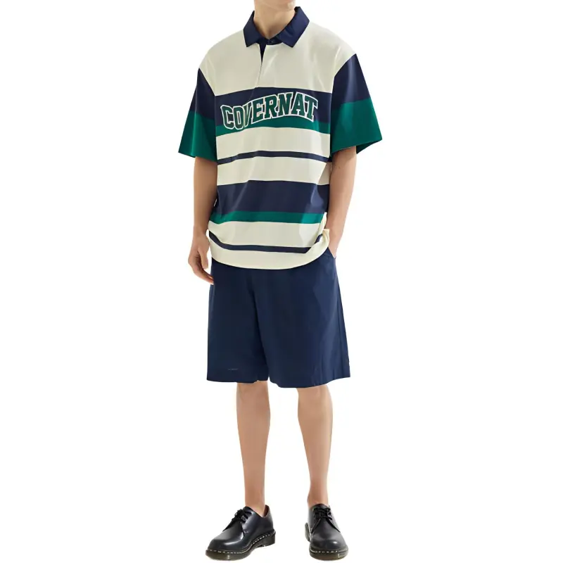 COVERNAT SS24 Casual Shorts Men's Marine Blue-3