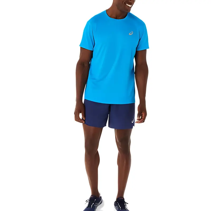 Asics T-Shirt Men's Island Blue-2