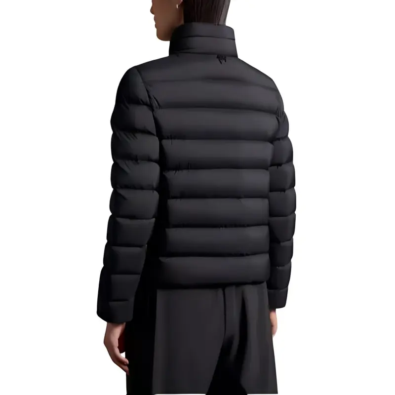 Moncler Cerces Short Down Jacket Down Jacket Women's Black-3
