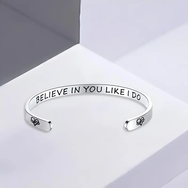 RINGLOVE Titanium Steel Bangles Unisex-2