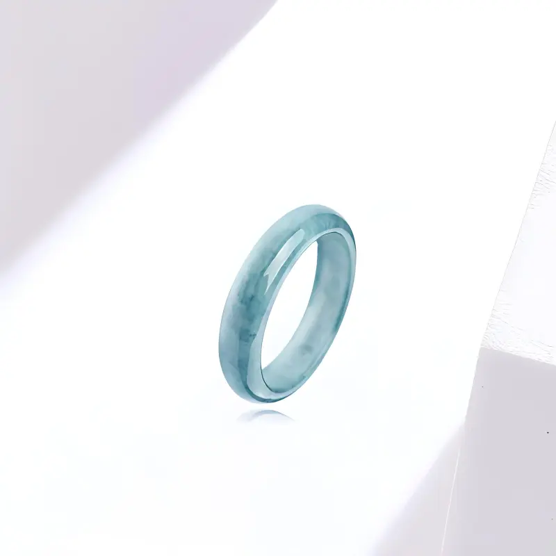 KING TAI SANG Glutinous Jade Rings Women's-2