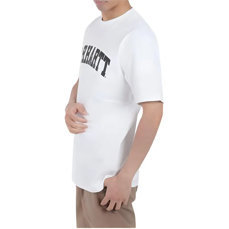 Carhartt WIP Logo Printed Crewneck T Shirt-3