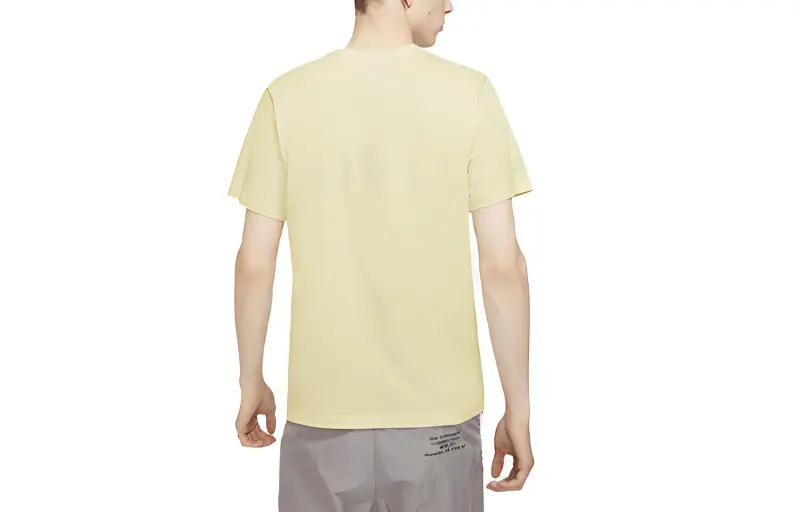 Nike Set-in Sleeve T-Shirt Men's Yellow-1