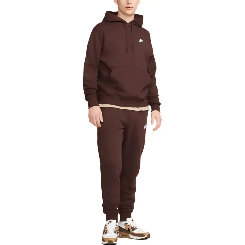 Nike Sweatshirts Men Dark Brown-2