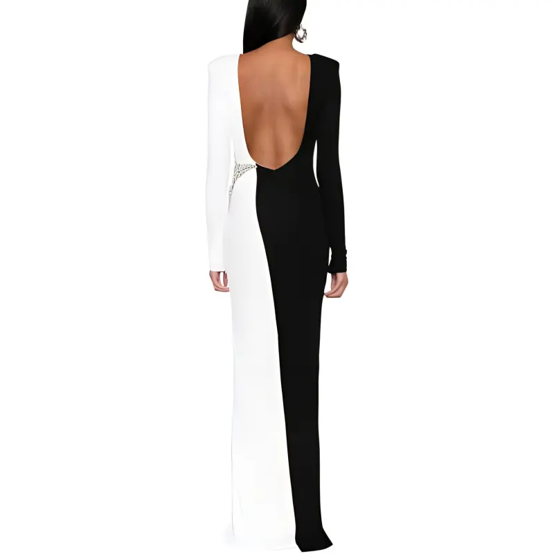 BALMAIN Crystal embellished Gown-2