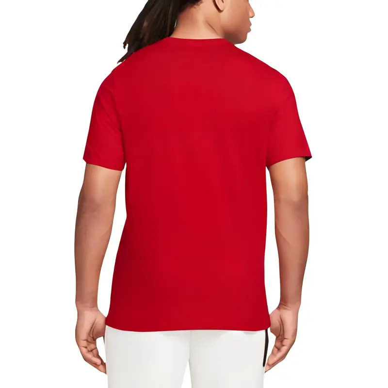 Nike T-Shirts Men Red-2