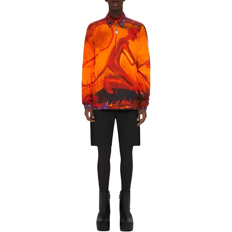 Givenchy Graphic print Button up Shirt-1
