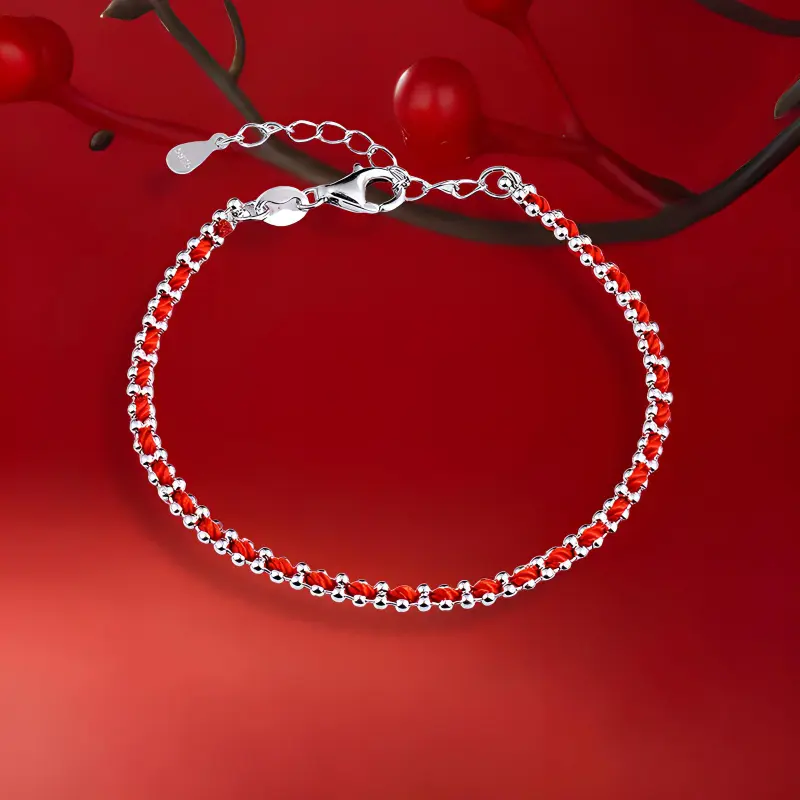 YUJIANDOUDOU S925 Silver Bracelets Women's-4