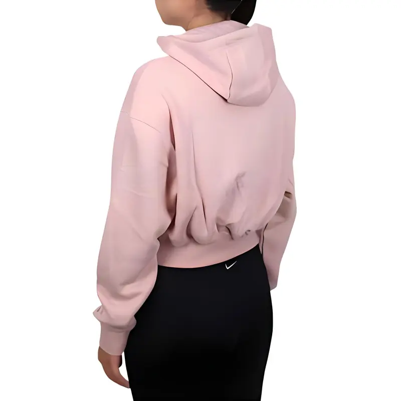 Nike Drop Shoulder Sleeve T-Shirt Women's Pink White-2