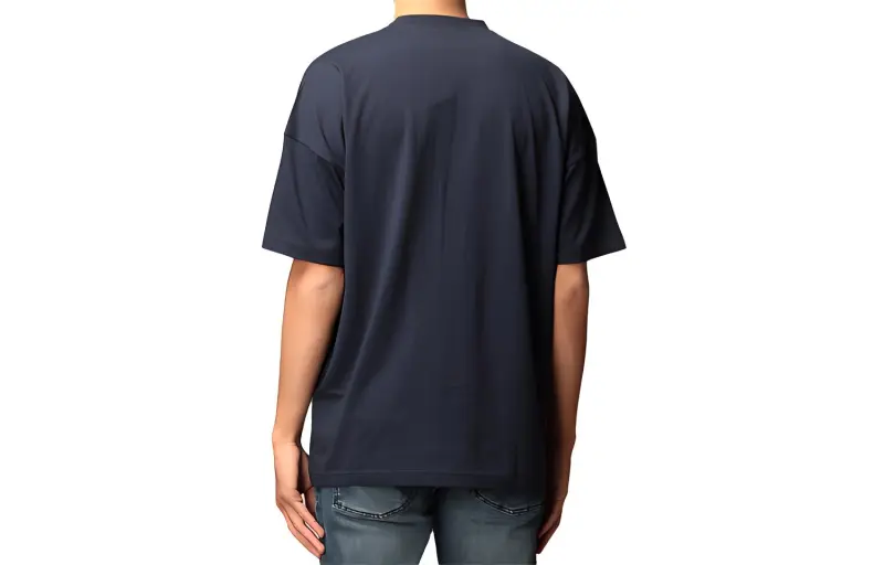 EMPORIO ARMANI SS22EA7 Short Sleeved T Shirts Men's Navy-1