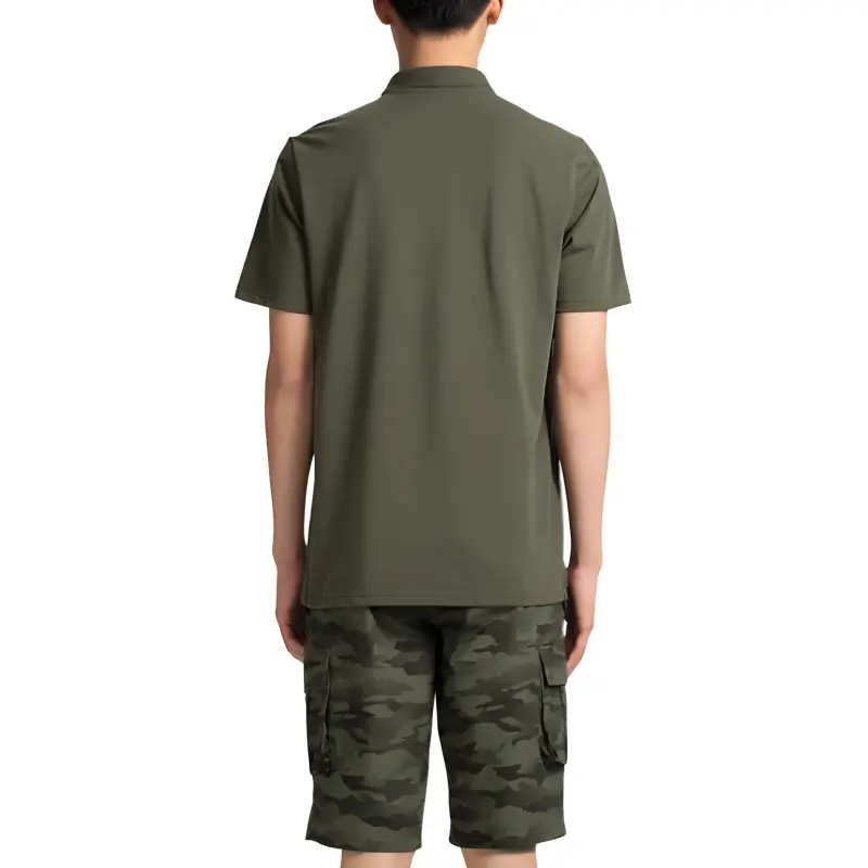 DECATHLON SOLOGNAC500 Collection Casual Shorts Men's Green Camouflage-3