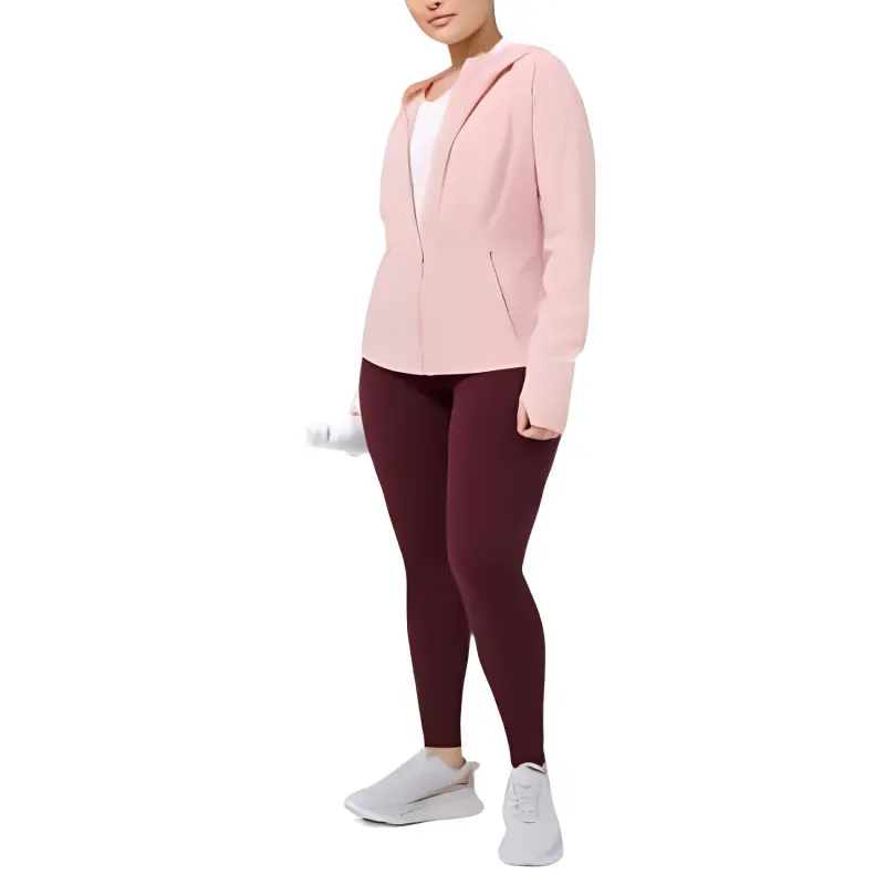 Lululemon Mist Over Trench Coat Women's Ceramic Pink-2