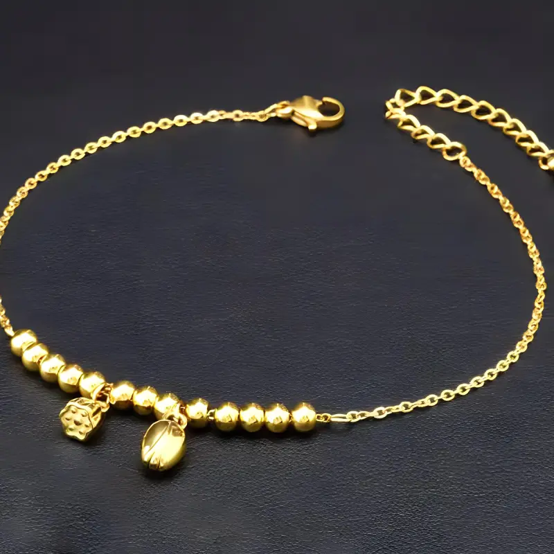 PIARA Titanium Steel Anklets Women's-2