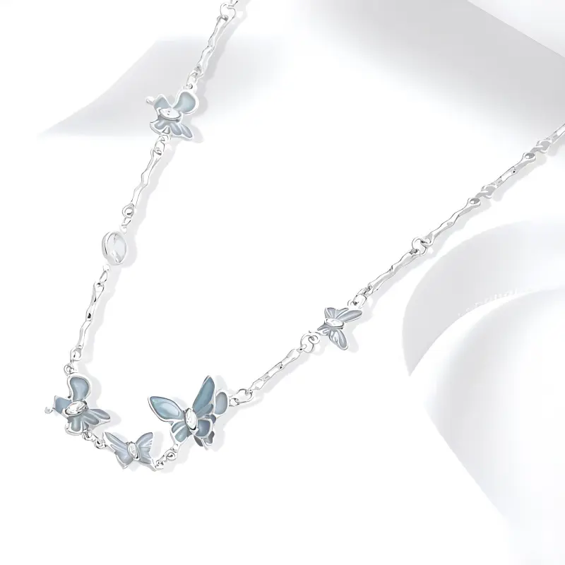 Muyan Alloy Irregular Butterfly Dream Necklace Women's-1