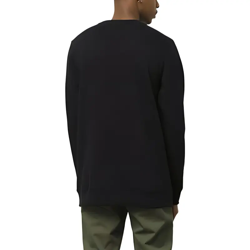 Vans ROSES CREW Sweatshirt Men's Black-4