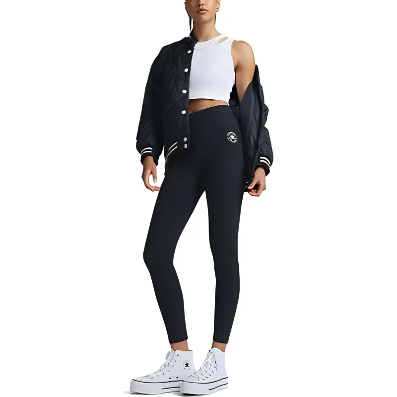 Converse Chuck Taylor Legging In Retrostijl Leggings Women's Black-1
