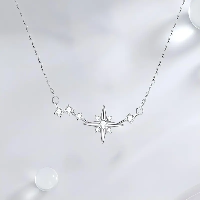 Good Quality S925 Silver Necklaces Women's-1