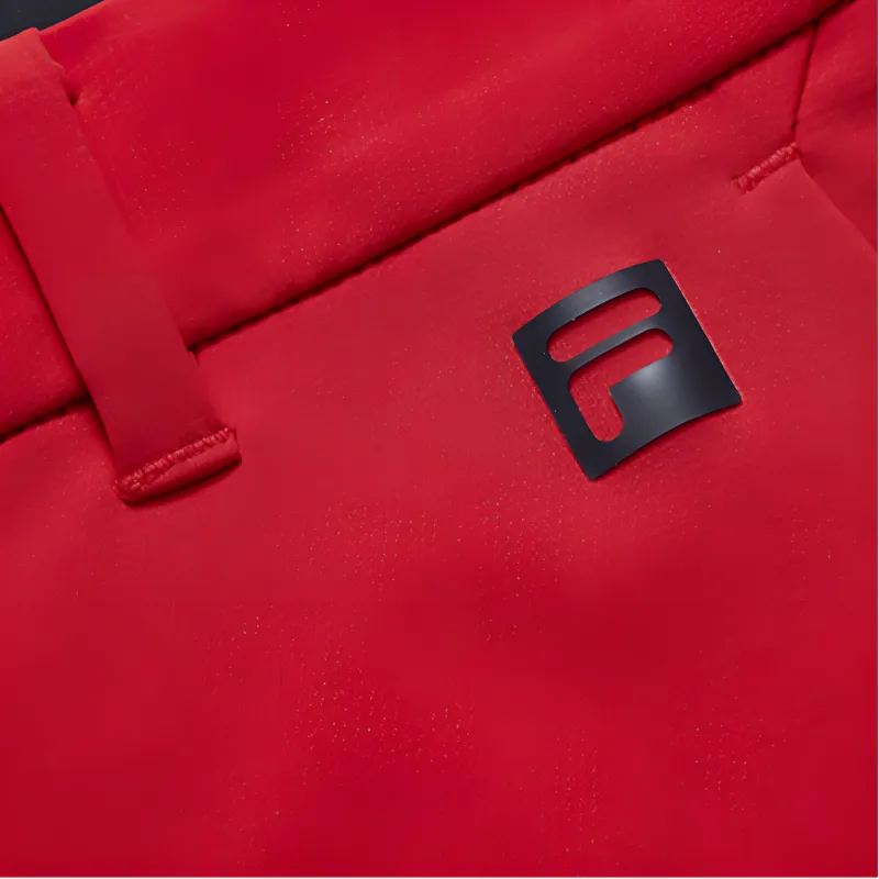 FILA Athletics Knitted Sweatpants Men Tomato-5