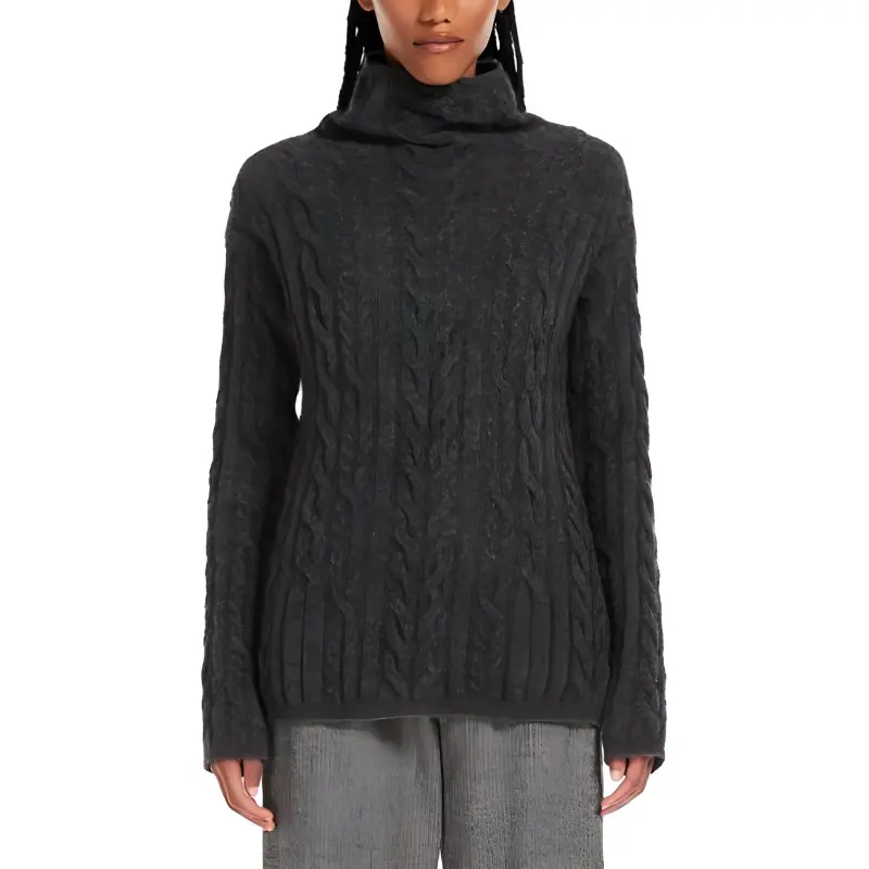 'S MAX MARA Turtleneck Knitted Jumper-2