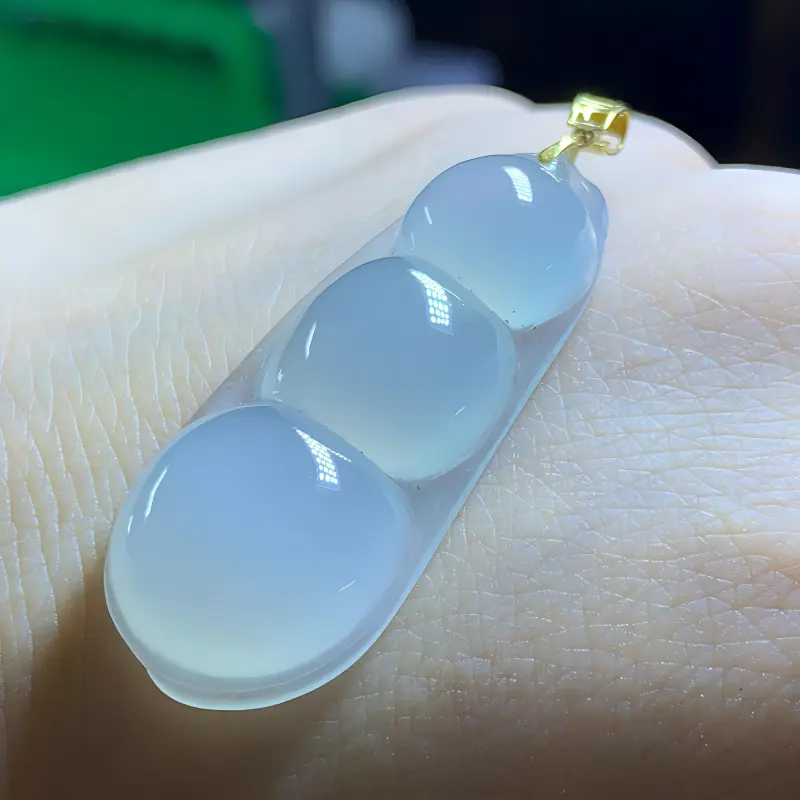 Bracelet Great Demon King Liu Yidao Ice Glutinous Jadeite Pendants Women's-1