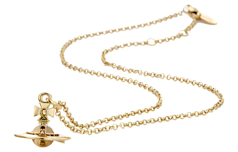 Vivienne Westwood New Tiny Orb Pendant Necklaces Women's-1