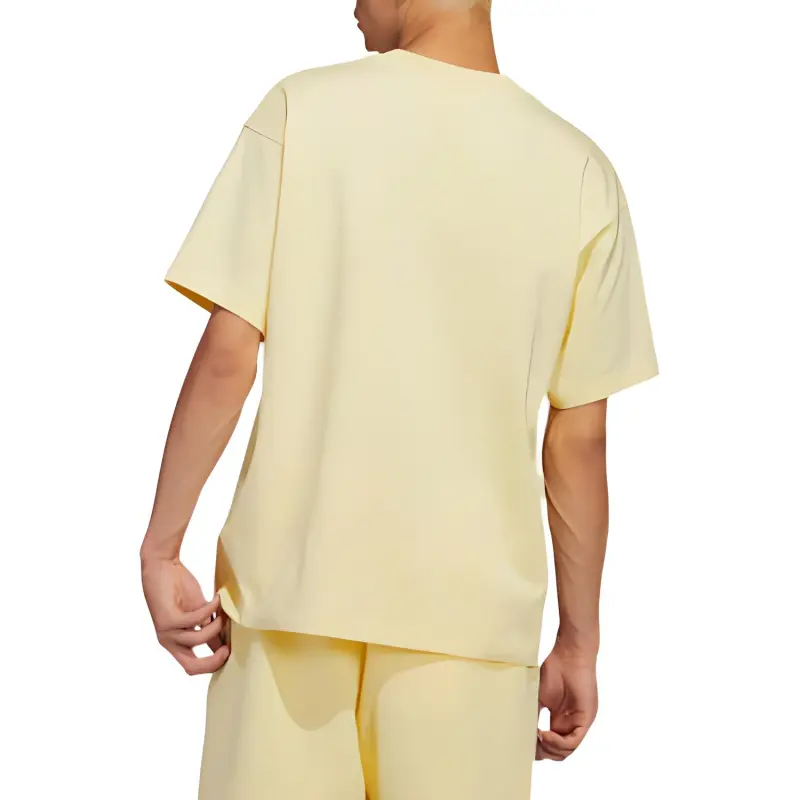 Adidas Originals T Shirts Unisex Yellow-3
