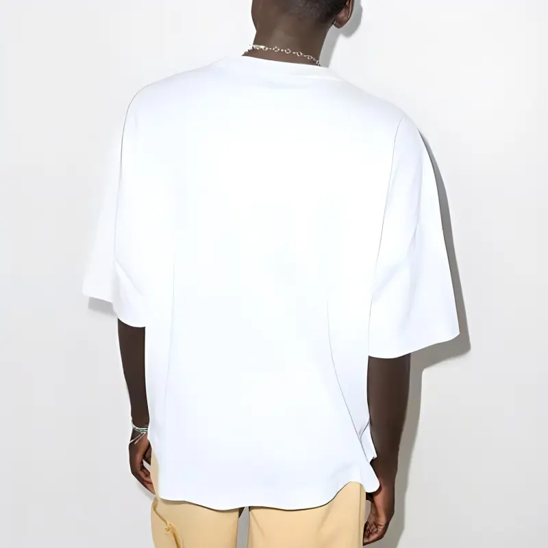 PALM ANGELS Degradé Logo Print Cotton T shirt-5