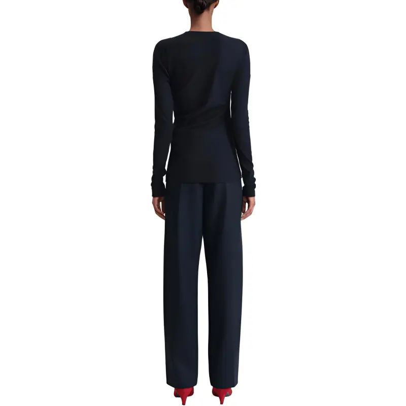 TOTEME Crew-neck Long-sleeve Jumper-2