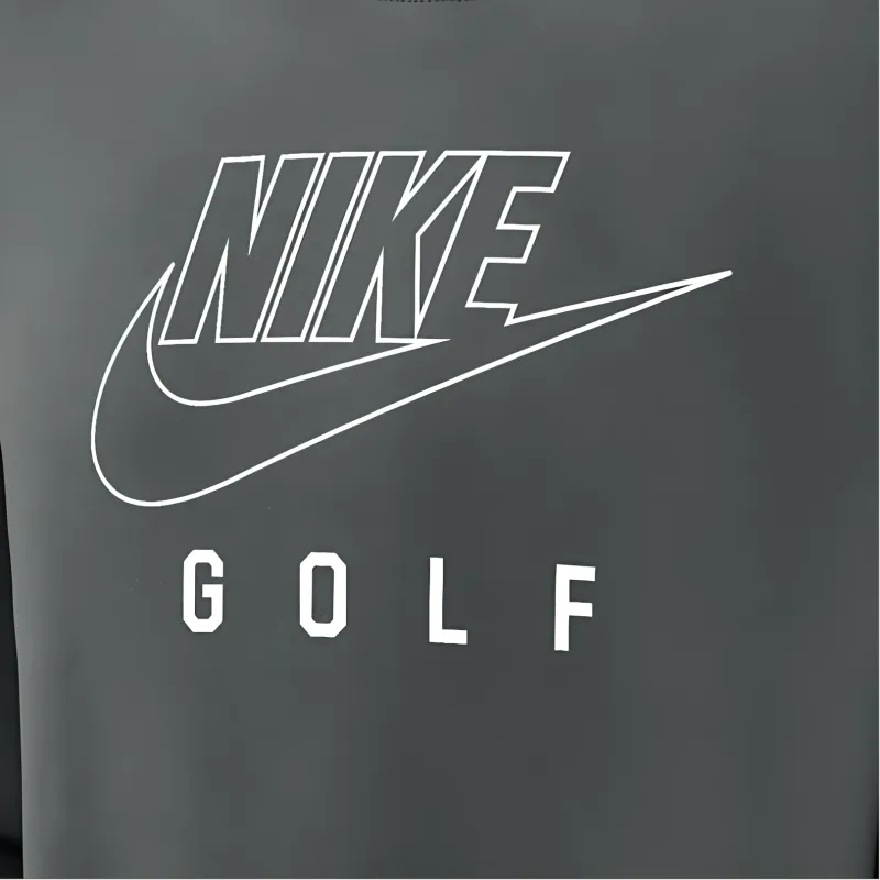 Nike Swoosh Club Fleece Men's Golf Pullover Crew Neck Sweatshirt-1